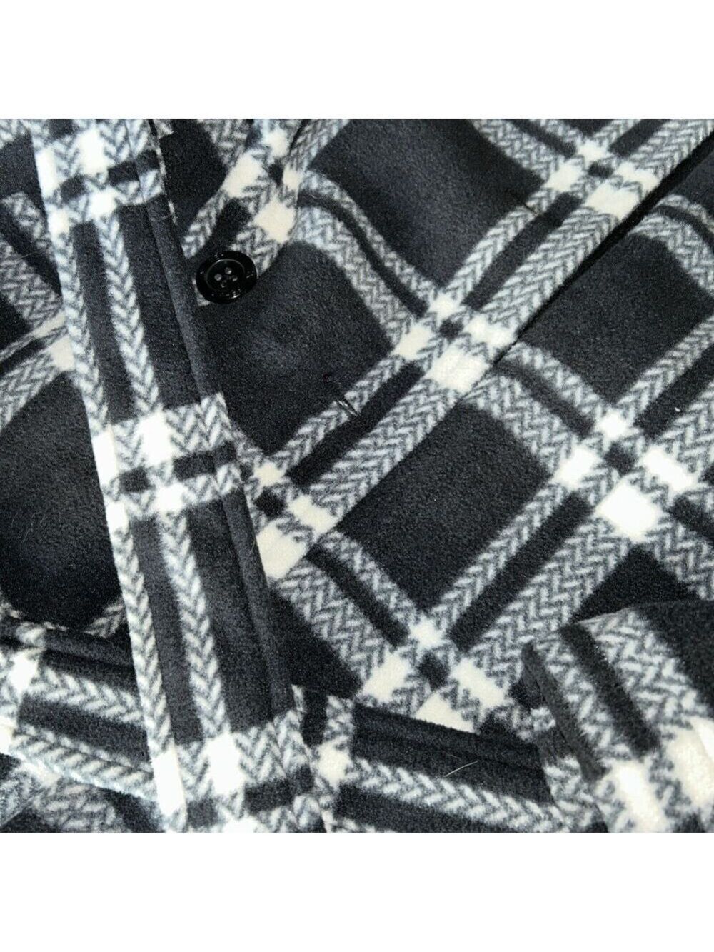 Ike Behar Women’s coat extra large black andwhite - Picture 5 of 7
